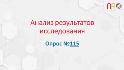 Результаты анализа проведенного опроса №115