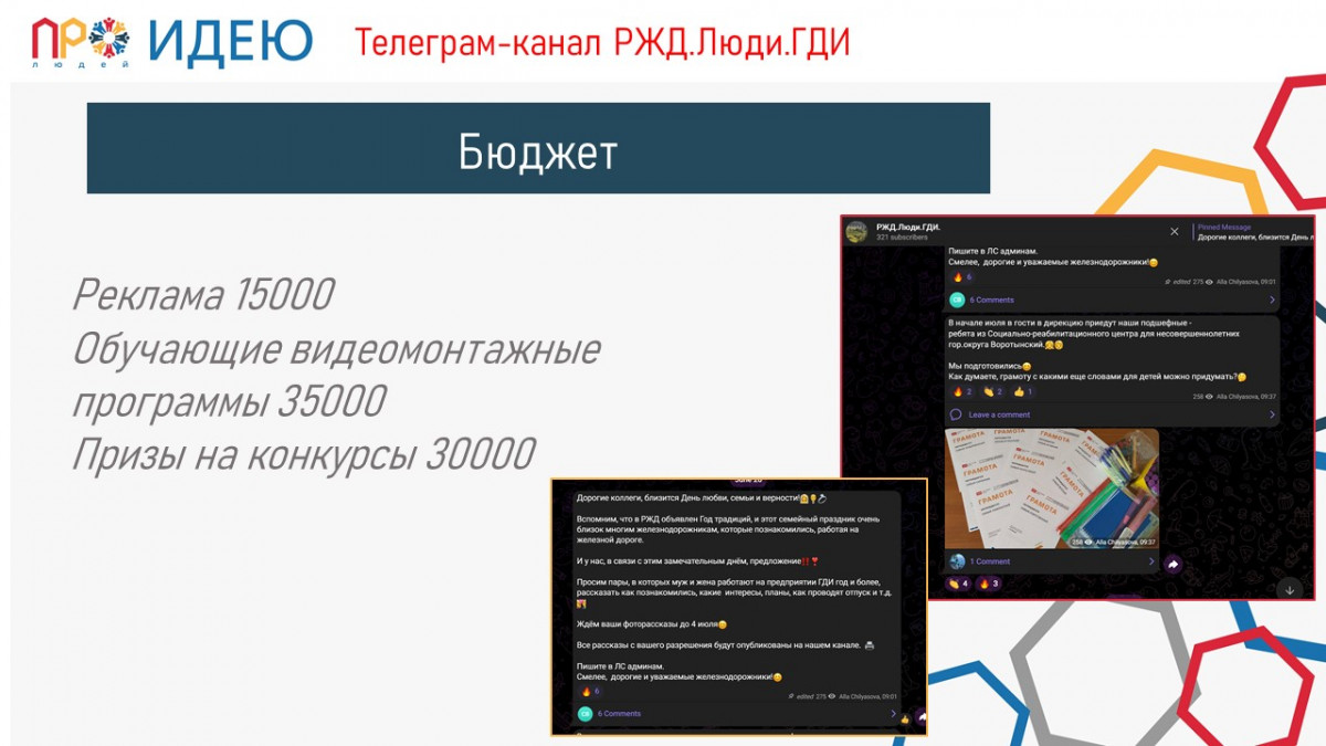Телеграм-канал РЖД.Люди.ГДИ